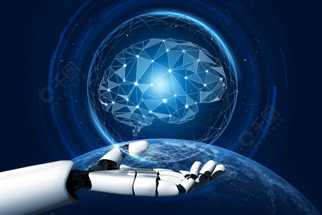 未来之光 3D渲染与AI驱动下的智能机器人技术革命
